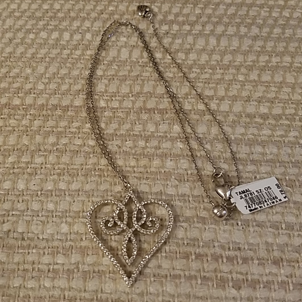 Brighton Tamal Heart Short Necklace*